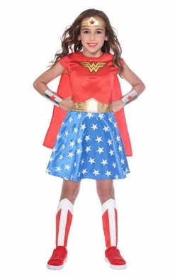 Generic Childrens Classic Wonder Woman Costume Kids Costumes