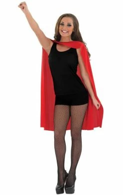 Generic Classic Red Superhero Cape All Themes