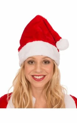Smiffys All Themes Fleece Santa Hat