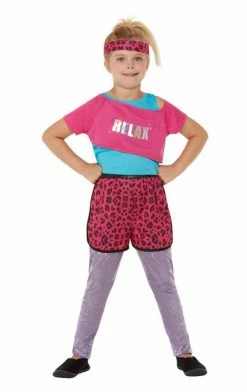 Generic Girls 80s Relax Costume Kids Costumes