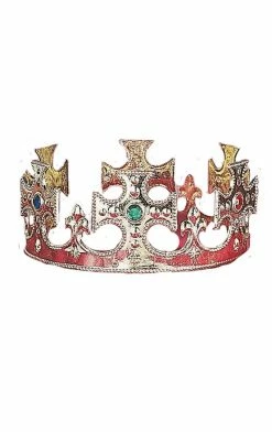Bristol Novelty Golden Royal Crown Accessory