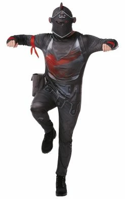 Rubies Kids Black Knight Fortnite Costume - Deluxe All Themes