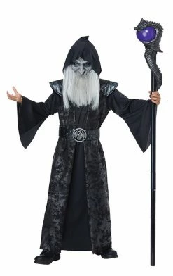 California Costumes Kids Dark Wizard Halloween Costume
