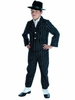 Generic Kids Little Gangster Costume All Themes