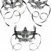 Generic Lace Black Mask Masquerade Ball