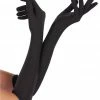 Generic Burlesque Long Black Gloves