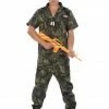 Generic Mens Camouflage Costume Army