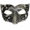 Generic Silver Masquerade Facepiece