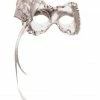 Generic Silver Masquerade Facepiece 1 Generic Silver Masquerade Facepiece