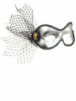 Generic Masquerade Ball Silver Masquerade Mask