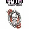 Tinsley Transfers All Themes Skull And Roses Goth Temp Tattoo