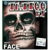 Tinsley Transfers Skull Face Tattoo All Themes