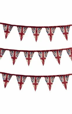 Generic All Themes Union Jack Fabric Bunting Decoration