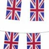 Generic Union Jack Square Bunting Decoration British