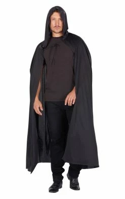 Generic Unisex Black Cape Costume Adult Costumes