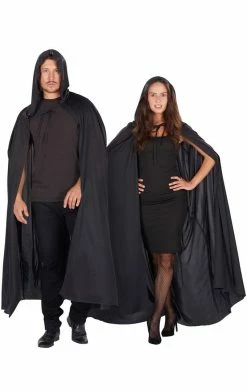 Generic Unisex Black Cape Costume Adult Costumes