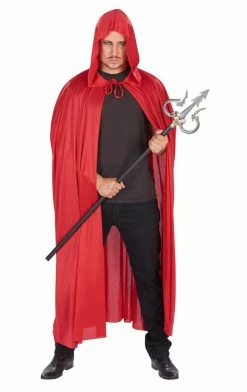 Generic Adult Costumes Unisex Red Cape Costume