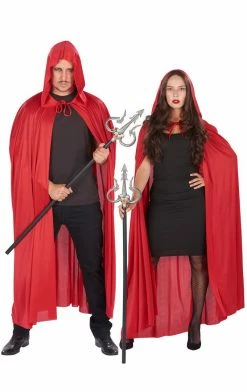 Generic Adult Costumes Unisex Red Cape Costume
