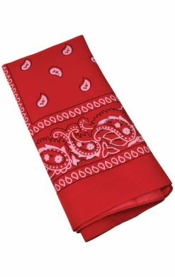 Bristol Novelty All Themes Western Red Bandana