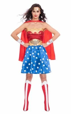 Generic Womens Classic Wonder Woman Costume Adult Costumes