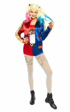 Generic Adult Costumes Womens Harley Quinn Suicide Squad Costume