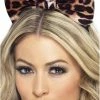 Smiffys All Themes Womens Leopard Bow Headband