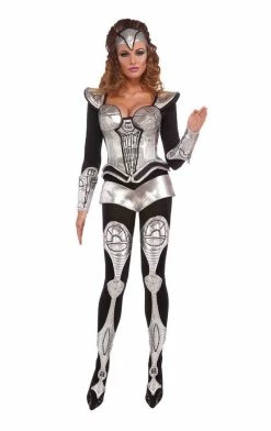 Generic Womens Silver Cyborg Costume Adult Costumes