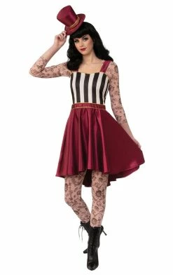Bristol Novelty Womens Tattooed Lady Costume