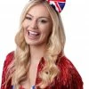 Generic Womens Union Jack Bow Headband Around The World