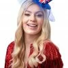 Generic Around The World Womens Union Jack Top Hat Fascinator